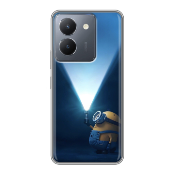 Силиконовый чехол на Vivo Y27s с принтом Миньоны Силиконовый чехол на Vivo Y27s с принтом Миньоны