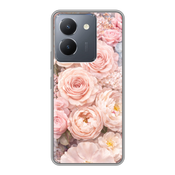 Силиконовый чехол на Vivo Y27s с принтом женский Силиконовый чехол на Vivo Y27s с принтом женский