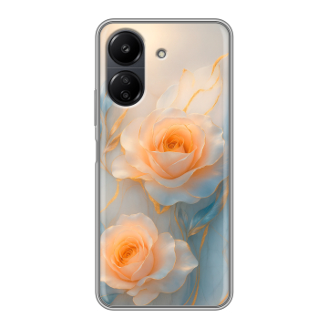 Силиконовый чехол на Xiaomi RedMi 13C с принтом Женский Силиконовый чехол на Xiaomi RedMi 13C с принтом Женский