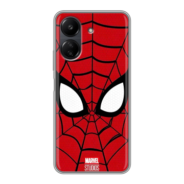 Силиконовый чехол на Xiaomi RedMi 13C с принтом человек паук spiderman