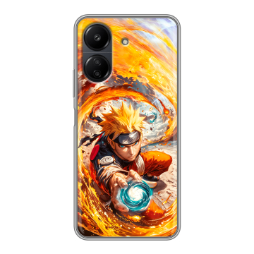 Силиконовый чехол на Xiaomi RedMi 13C с принтом Аниме Наруто Naruto Силиконовый чехол на Xiaomi RedMi 13C с принтом Аниме Наруто Naruto