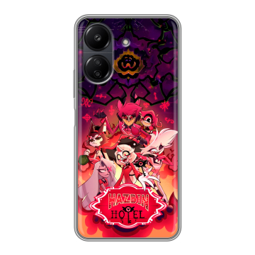 Силиконовый чехол на Xiaomi RedMi 13C с принтом Hazbin Hotel Отель Хазбин Силиконовый чехол на Xiaomi RedMi 13C с принтом Hazbin Hotel Отель Хазбин