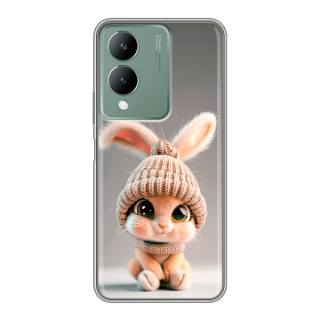 Силиконовый чехол на Vivo Y17s с принтом Кролик
