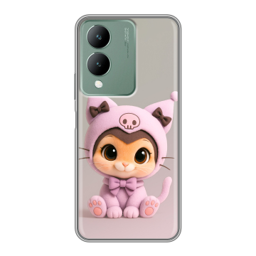 Силиконовый чехол на Vivo Y17s с принтом Куроми Kuromi Силиконовый чехол на Vivo Y17s с принтом Куроми Kuromi