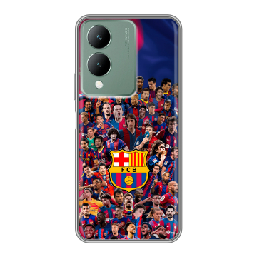 Силиконовый чехол на Vivo Y17s с принтом Барселона Barcelona Силиконовый чехол на Vivo Y17s с принтом Барселона Barcelona