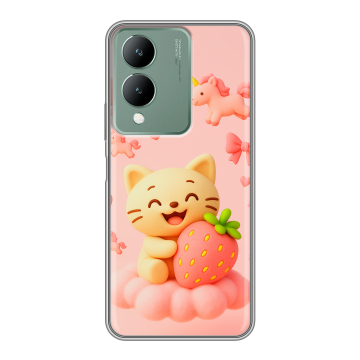 Силиконовый чехол на Vivo Y17s с принтом для девочек Силиконовый чехол на Vivo Y17s с принтом для девочек