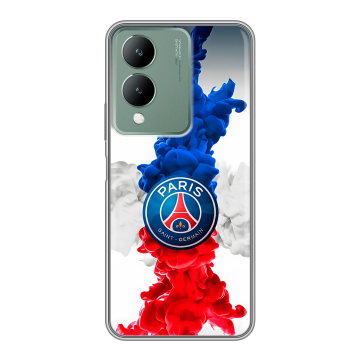 Силиконовый чехол на Vivo Y17s с принтом PSG ПСЖ