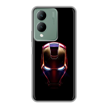 Силиконовый чехол на Vivo Y17s с принтом IronMan Железный человек Силиконовый чехол на Vivo Y17s с принтом IronMan Железный человек