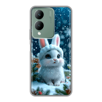 Силиконовый чехол на Vivo Y17s с принтом Новый год
