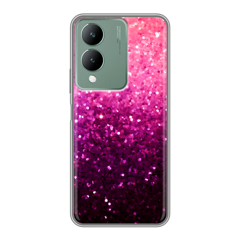 Силиконовый чехол на Vivo Y17s с принтом Блестки Силиконовый чехол на Vivo Y17s с принтом Блестки