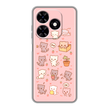 Силиконовый чехол на Tecno Spark Go 2024 с принтом Hello Kitty Хелоу Кити Силиконовый чехол на Tecno Spark Go 2024 с принтом Hello Kitty Хелоу Кити