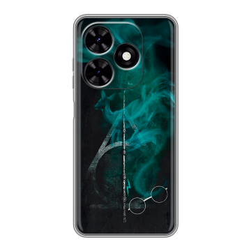 Силиконовый чехол на Tecno Spark Go 2024 с принтом Гарри Поттер Harry Potter