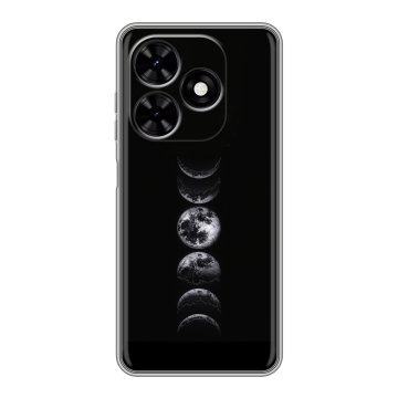 Силиконовый чехол на Tecno Spark Go 2024 с принтом женский Силиконовый чехол на Tecno Spark Go 2024 с принтом женский