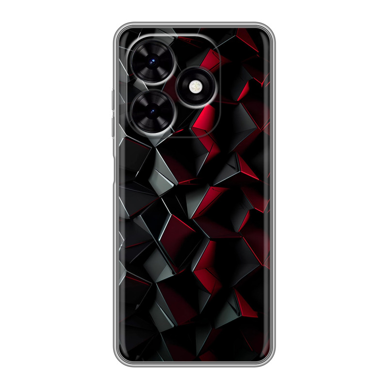Силиконовый чехол на Tecno Spark Go 2024 с принтом Абстракция Силиконовый чехол на Tecno Spark Go 2024 с принтом Абстракция