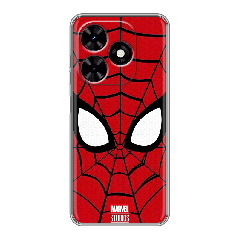 Силиконовый чехол на Tecno Spark Go 2024 с принтом человек паук spiderman Силиконовый чехол на Tecno Spark Go 2024 с принтом человек паук spiderman