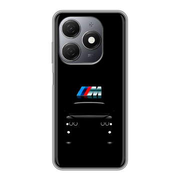 Силиконовый чехол на Tecno Spark 20 с принтом БМВ BMW Силиконовый чехол на Tecno Spark 20 с принтом БМВ BMW