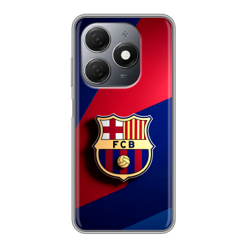 Силиконовый чехол на Tecno Spark 20 с принтом Барселона Barcelona Силиконовый чехол на Tecno Spark 20 с принтом Барселона Barcelona