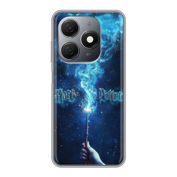 Силиконовый чехол на Tecno Spark 20 с принтом Harry Potter Гарри Поттер