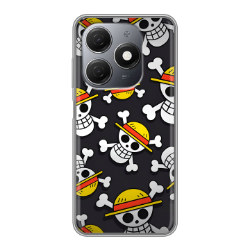 Силиконовый чехол на Tecno Spark 20 с принтом One Piece Ван Пис