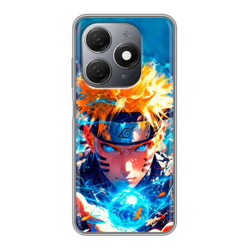 Силиконовый чехол на Tecno Spark 20 с принтом Аниме Наруто Naruto Силиконовый чехол на Tecno Spark 20 с принтом Аниме Наруто Naruto
