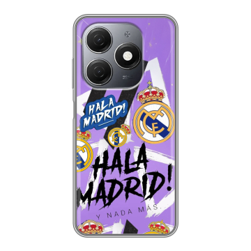 Силиконовый чехол на Tecno Spark 20 с принтом Real Madrid Реал Мадрид Силиконовый чехол на Tecno Spark 20 с принтом Real Madrid Реал Мадрид