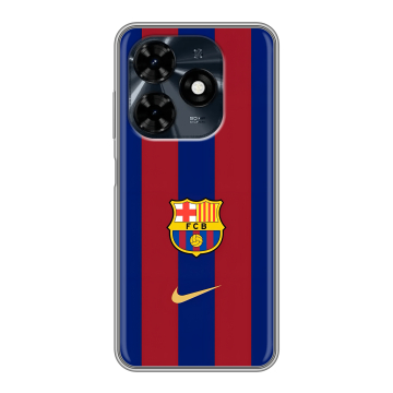 Силиконовый чехол на Tecno Spark 20C с принтом Барселона Barcelona Силиконовый чехол на Tecno Spark 20C с принтом Барселона Barcelona