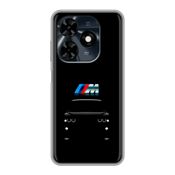 Силиконовый чехол на Tecno Spark 20C с принтом БМВ BMW