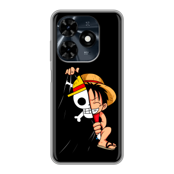 Силиконовый чехол на Tecno Spark 20C с принтом One Piece Ван Пис