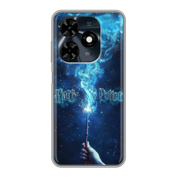 Силиконовый чехол на Tecno Spark 20C с принтом Harry Potter Гарри Поттер Силиконовый чехол на Tecno Spark 20C с принтом Harry Potter Гарри Поттер