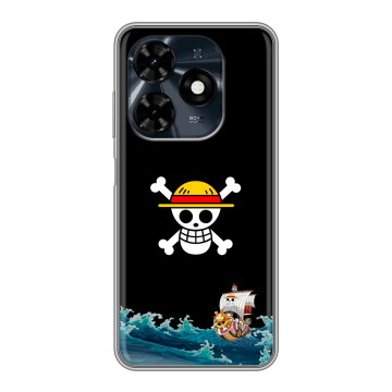Силиконовый чехол на Tecno Spark 20C с принтом One Piece Ван Пис Силиконовый чехол на Tecno Spark 20C с принтом One Piece Ван Пис