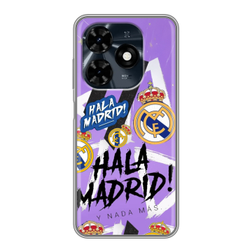 Силиконовый чехол на Tecno Spark 20C с принтом Real Madrid Реал Мадрид Силиконовый чехол на Tecno Spark 20C с принтом Real Madrid Реал Мадрид