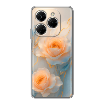 Силиконовый чехол на Tecno Spark 20 Pro с принтом Женский Силиконовый чехол на Tecno Spark 20 Pro с принтом Женский