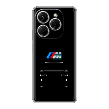 Силиконовый чехол на Tecno Spark 20 Pro с принтом БМВ BMW Силиконовый чехол на Tecno Spark 20 Pro с принтом БМВ BMW