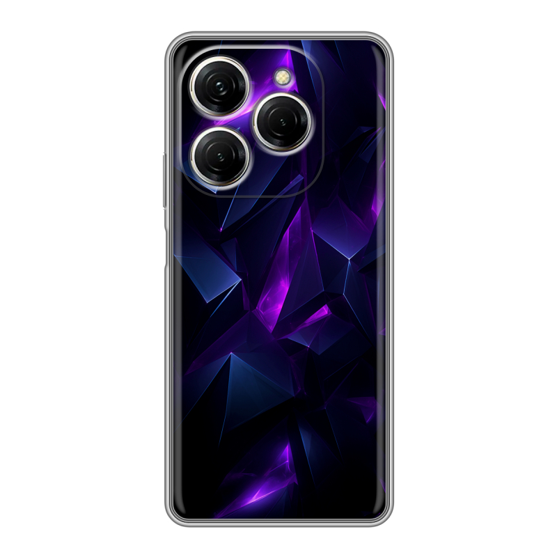 Силиконовый чехол на Tecno Spark 20 Pro с принтом Абстракиция Силиконовый чехол на Tecno Spark 20 Pro с принтом Абстракиция