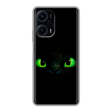 Силиконовый чехол на Xiaomi RedMi Note 12 Turbo с принтом Как приручить дракона