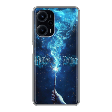 Силиконовый чехол на Xiaomi RedMi Note 12 Turbo с принтом Harry Potter Гарри Поттер