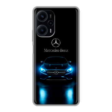 Силиконовый чехол на Xiaomi RedMi Note 12 Turbo с принтом Mercedes Мерседес Силиконовый чехол на Xiaomi RedMi Note 12 Turbo с принтом Mercedes Мерседес