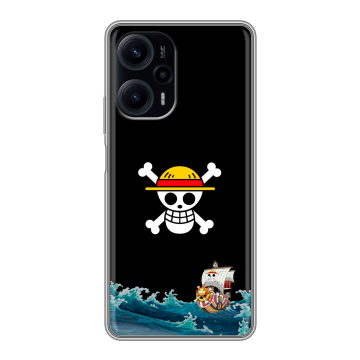 Силиконовый чехол на Xiaomi RedMi Note 12 Turbo с принтом One Piece Ван Пис