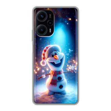 Силиконовый чехол на Xiaomi RedMi Note 12 Turbo с принтом Новый год Силиконовый чехол на Xiaomi RedMi Note 12 Turbo с принтом Новый год