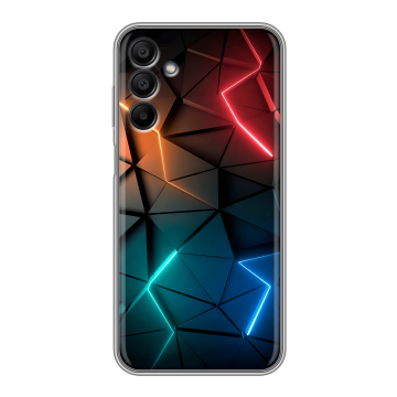 Силиконовый чехол на Samsung Galaxy A15 с принтом Абстракция неон Силиконовый чехол на Samsung Galaxy A15 с принтом Абстракция неон