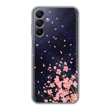 Силиконовый чехол на Samsung Galaxy A15 с принтом Ветка сакуры