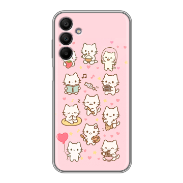 Силиконовый чехол на Samsung Galaxy A15 с принтом Hello Kitty Хелоу Кити