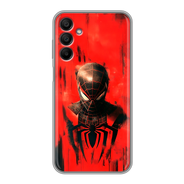 Силиконовый чехол на Samsung Galaxy A15 с принтом человек паук spiderman