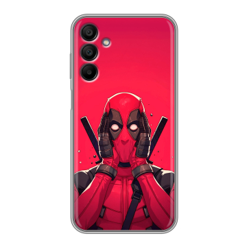 Силиконовый чехол на Samsung Galaxy A15 с принтом Дедпул Deadpool Силиконовый чехол на Samsung Galaxy A15 с принтом Дедпул Deadpool