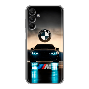 Силиконовый чехол на Samsung Galaxy A15 с принтом БМВ BMW Силиконовый чехол на Samsung Galaxy A15 с принтом БМВ BMW