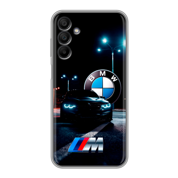 Силиконовый чехол на Samsung Galaxy A15 с принтом БМВ BMW Силиконовый чехол на Samsung Galaxy A15 с принтом БМВ BMW