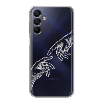 Силиконовый чехол на Samsung Galaxy A15 с принтом Сотворение мира Силиконовый чехол на Samsung Galaxy A15 с принтом Сотворение мира