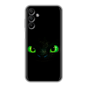 Силиконовый чехол на Samsung Galaxy A15 с принтом Как приручить дракона