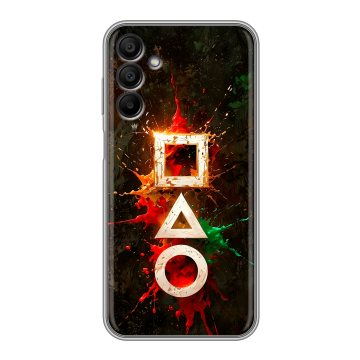 Силиконовый чехол на Samsung Galaxy A15 с принтом Squid Game Игра кальмара Силиконовый чехол на Samsung Galaxy A15 с принтом Squid Game Игра кальмара