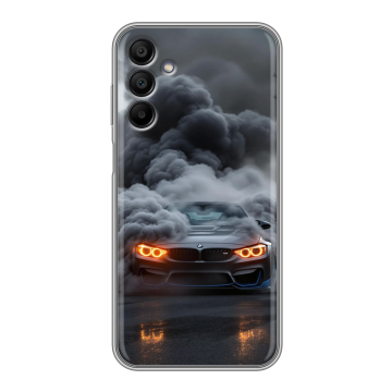 Силиконовый чехол на Samsung Galaxy A15 с принтом BMW БМВ Силиконовый чехол на Samsung Galaxy A15 с принтом BMW БМВ